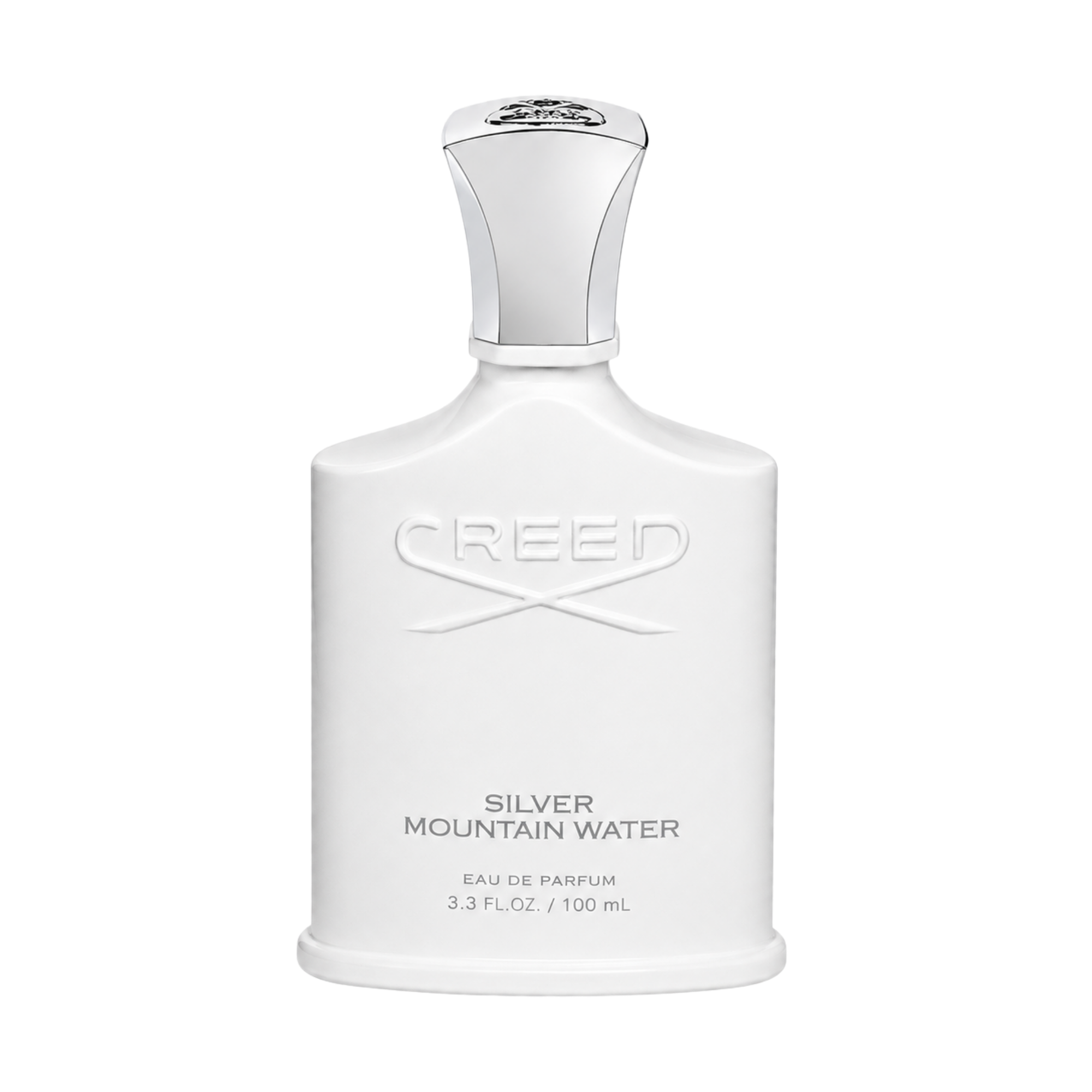 Silver Mountain Water EDP bottle — Bergamot, Mandarin, Green Tea and Blackcurrant