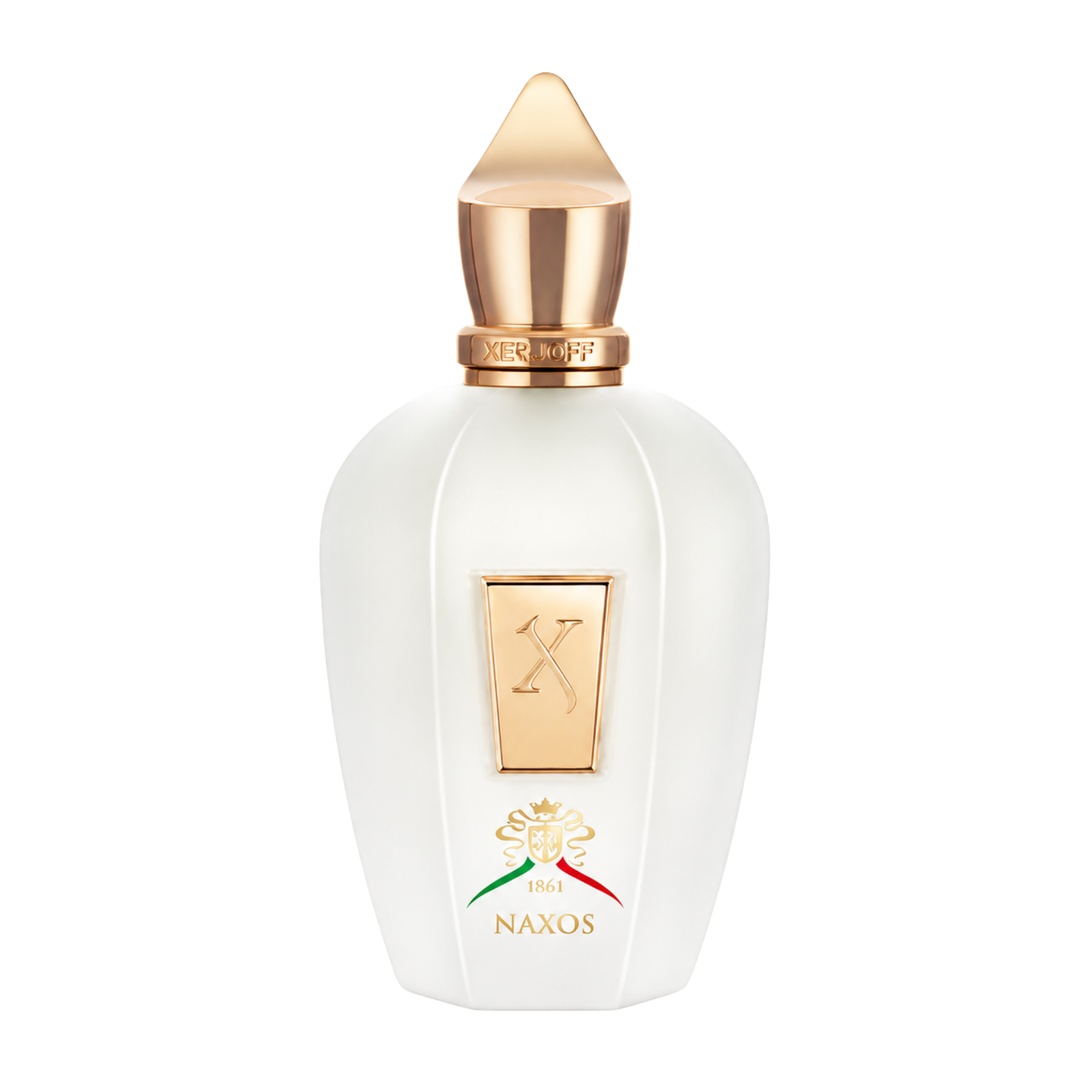 Naxos EDP bottle — Bergamot, Lavender, Honey and Tobacco